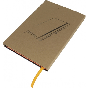 Logo trade promotional merchandise image of: A5 note book CUXHAVEN